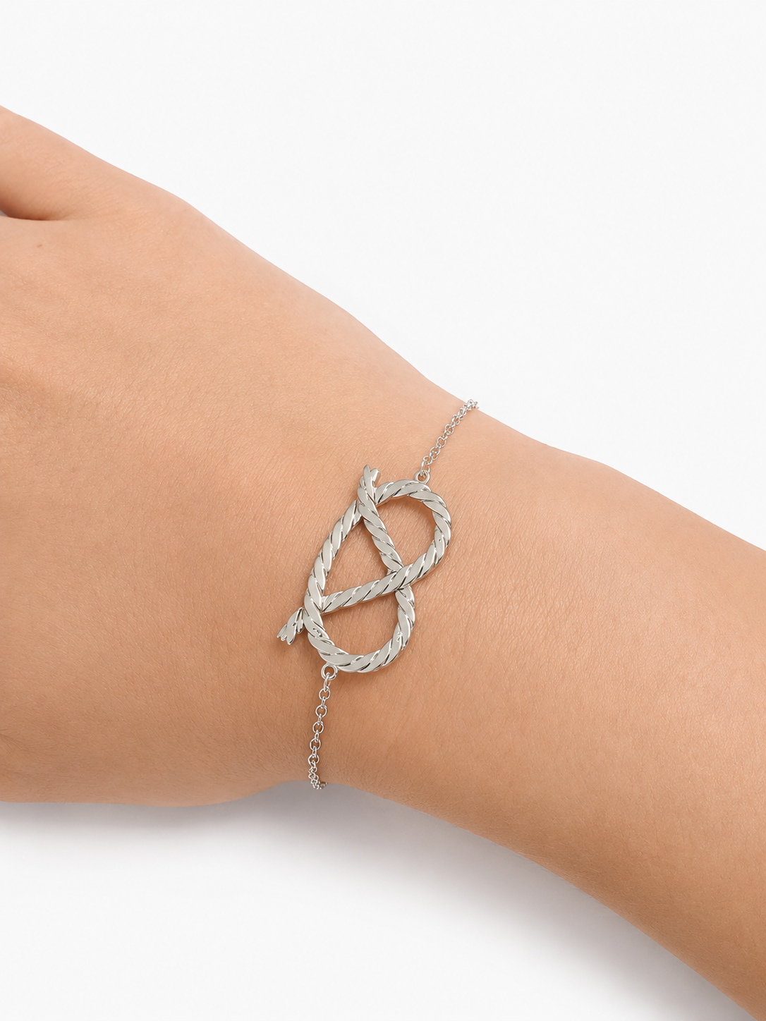 SBT Bracelet – Stafford Knot Design — Shown: Silver Color