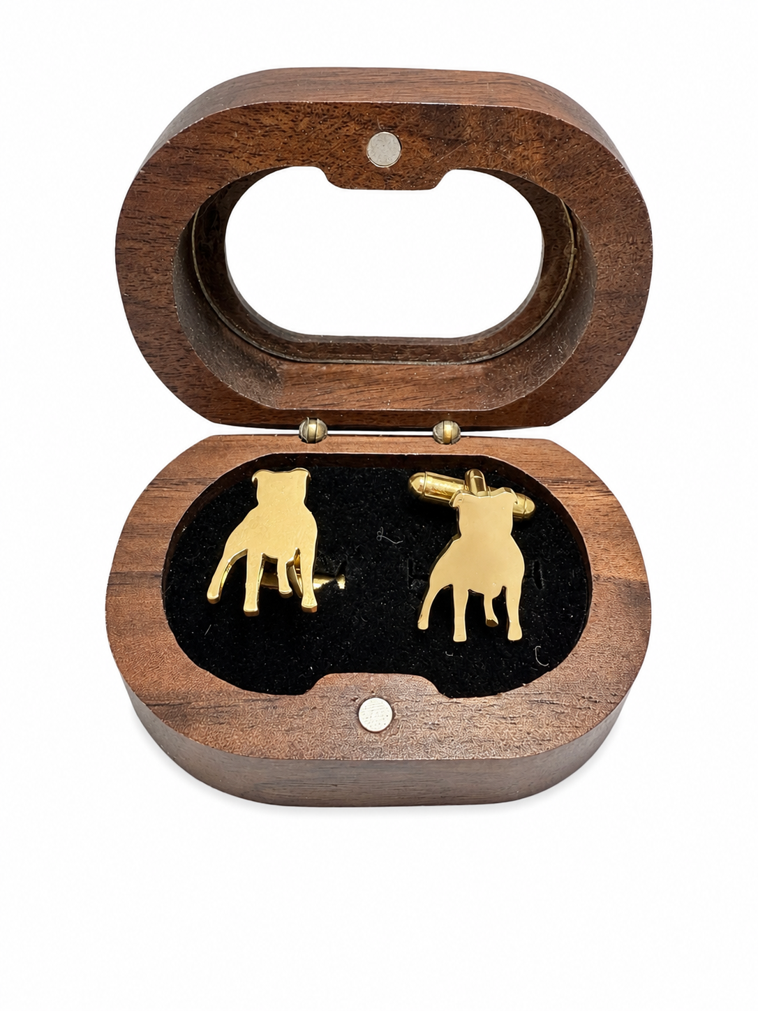 SBT Cufflinks - Gold Color — Gold Coloured SBT Silhouette Cufflinks