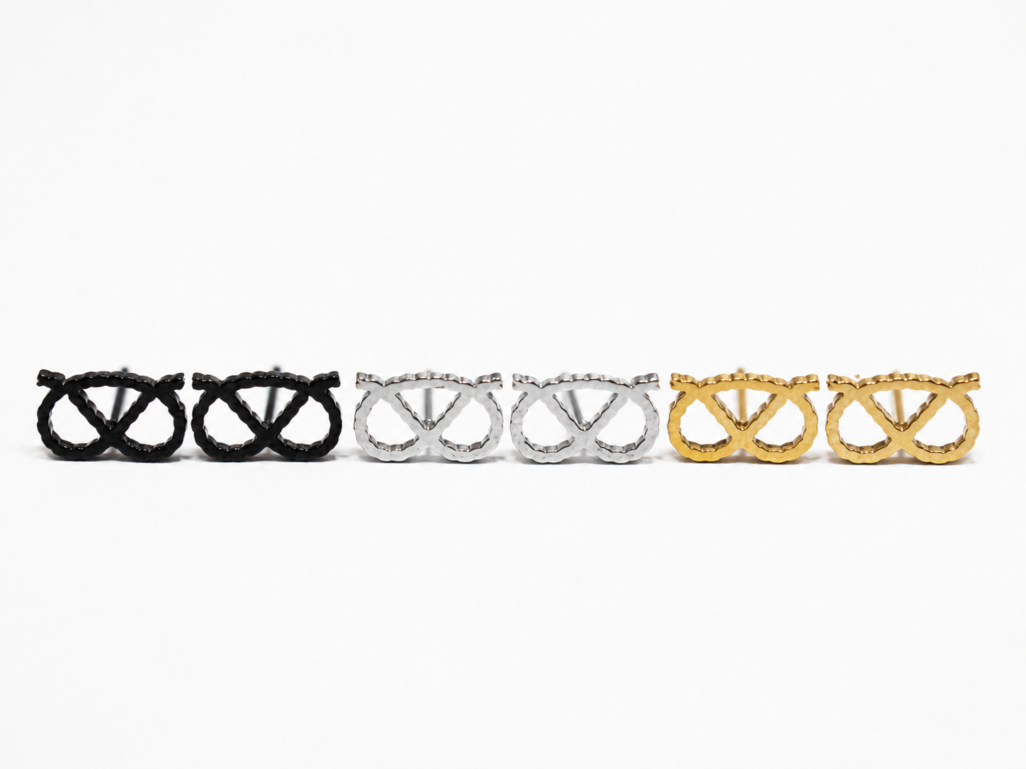 SBT Stud Earrings – Stafford Knot Design